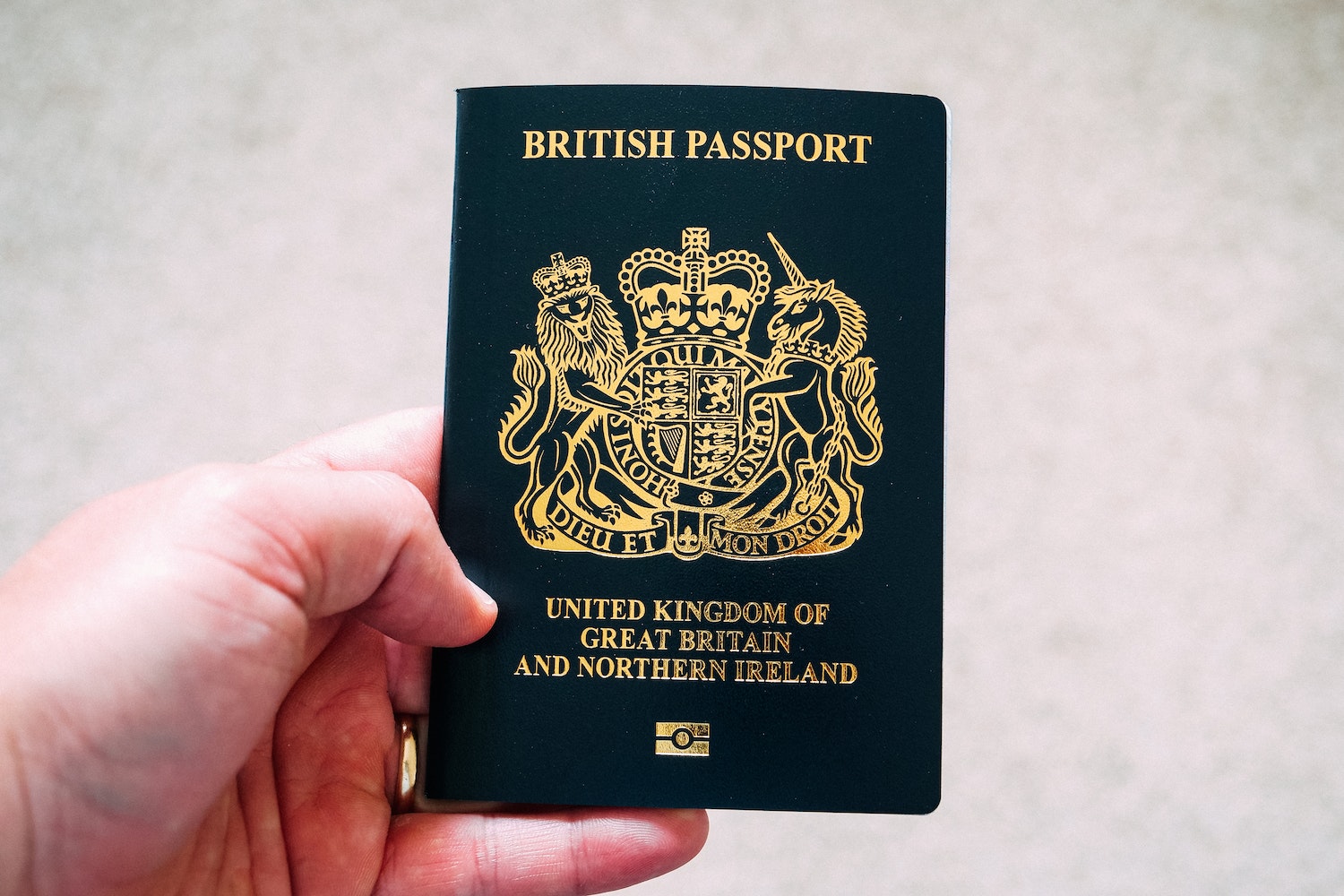 Holding a Replacement UK Passport