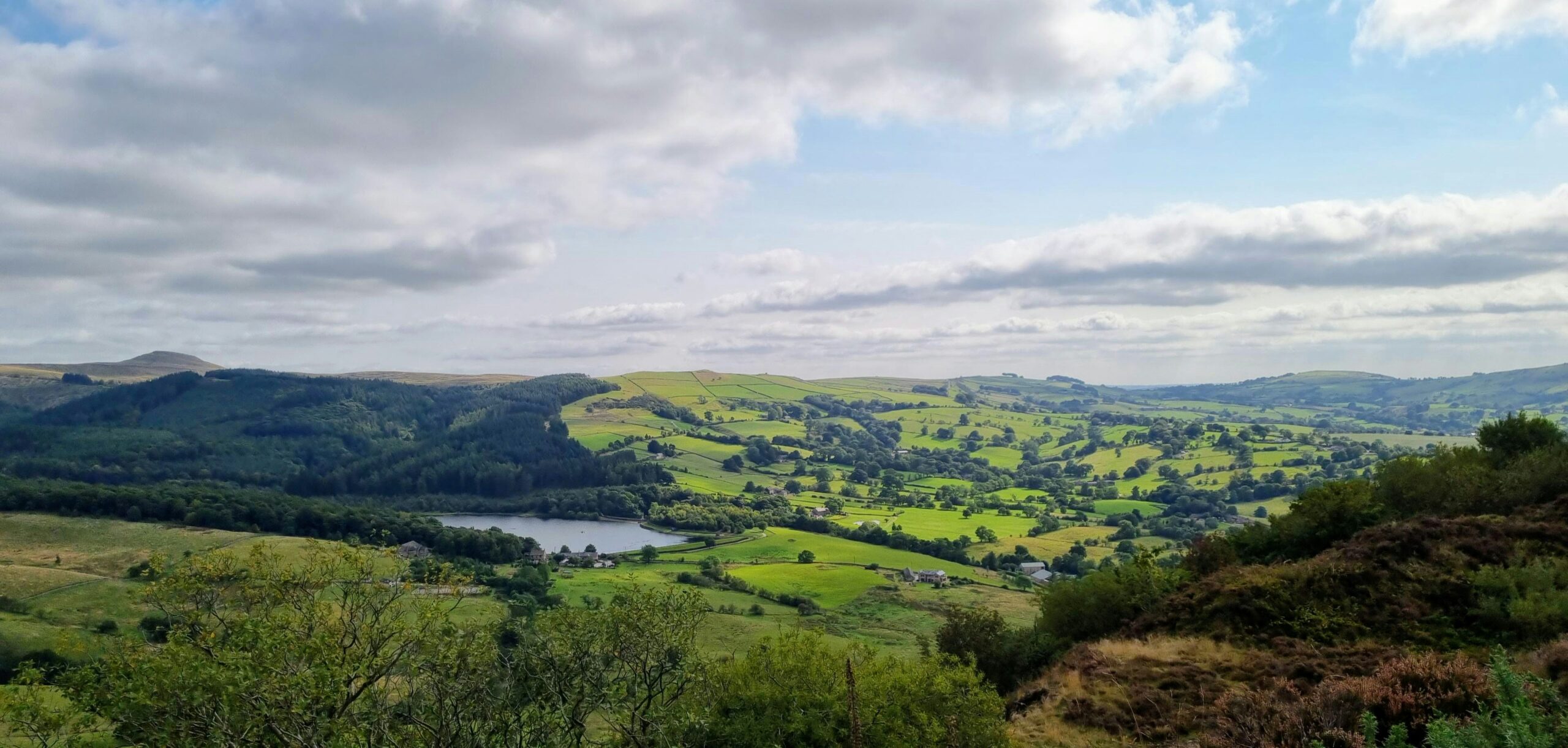 Tegg's nose park at Macclesfield UK