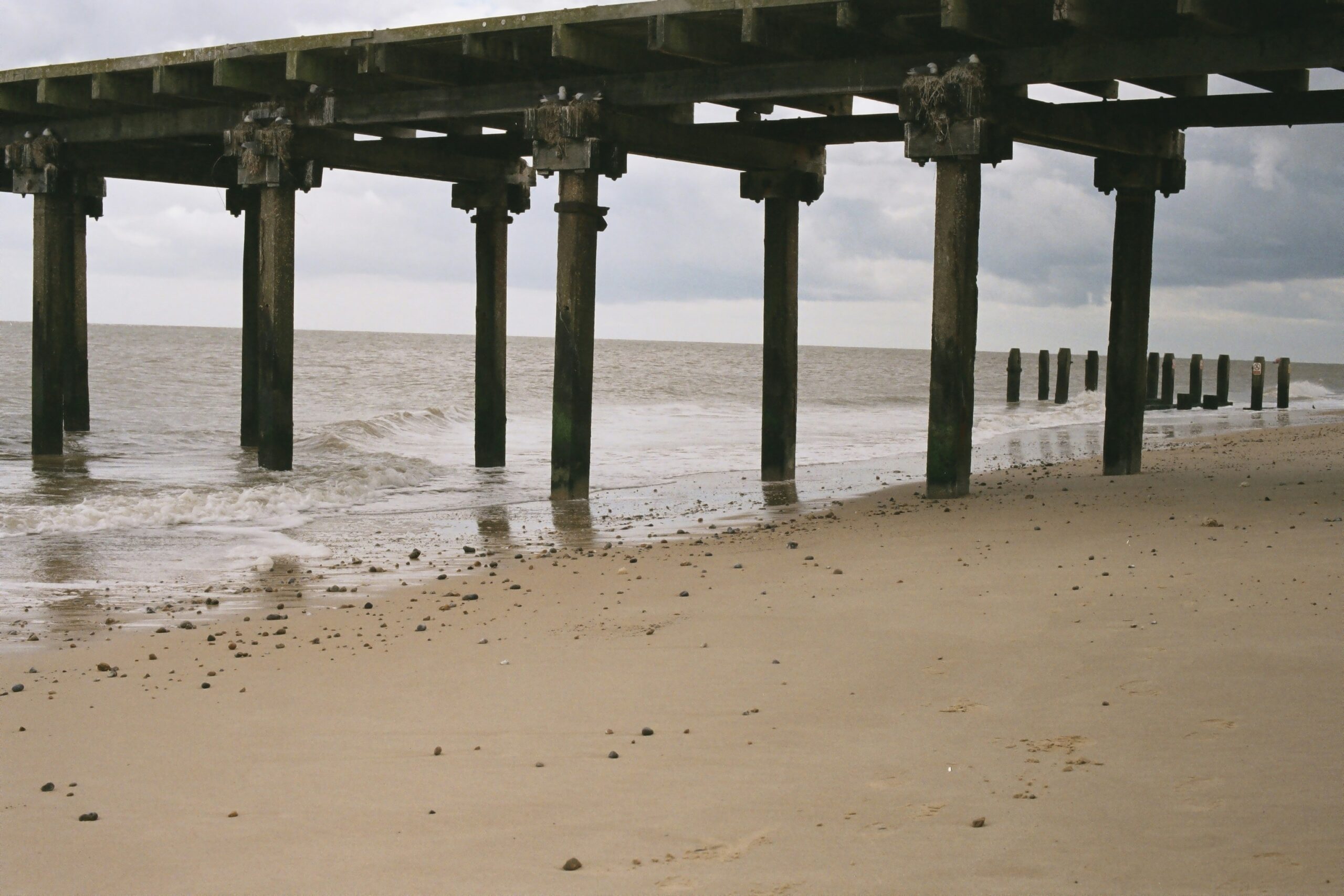 Boardwalk at Lowestoft, UK