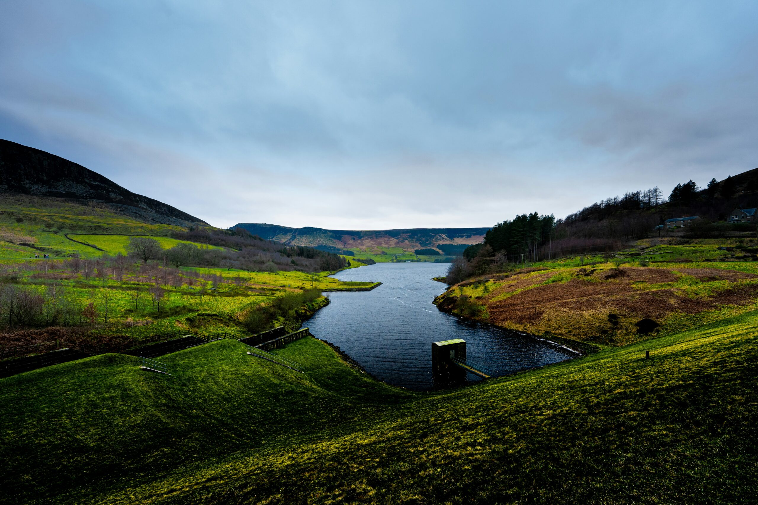 Dovestone reservoir, Oldham, UK
