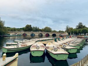 Pleasure boats at Stratford On Avon, UK