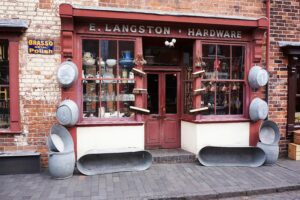 Black country museum near Tipton, UK