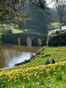 Stourhead house at Warminster, UK