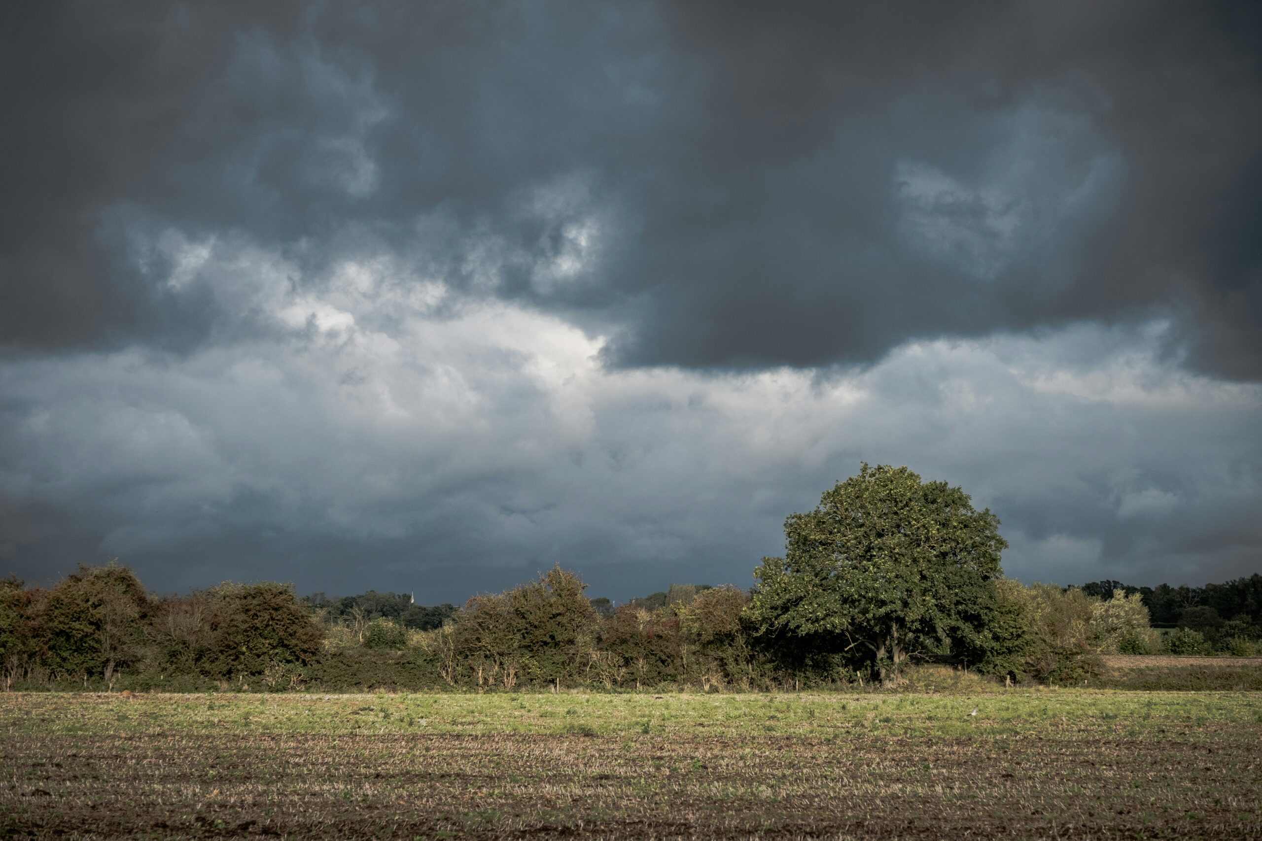 Dark skies over Leicestershire,UK