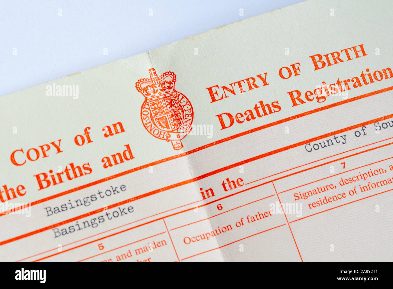 Order a Copy Birth Certificate Online